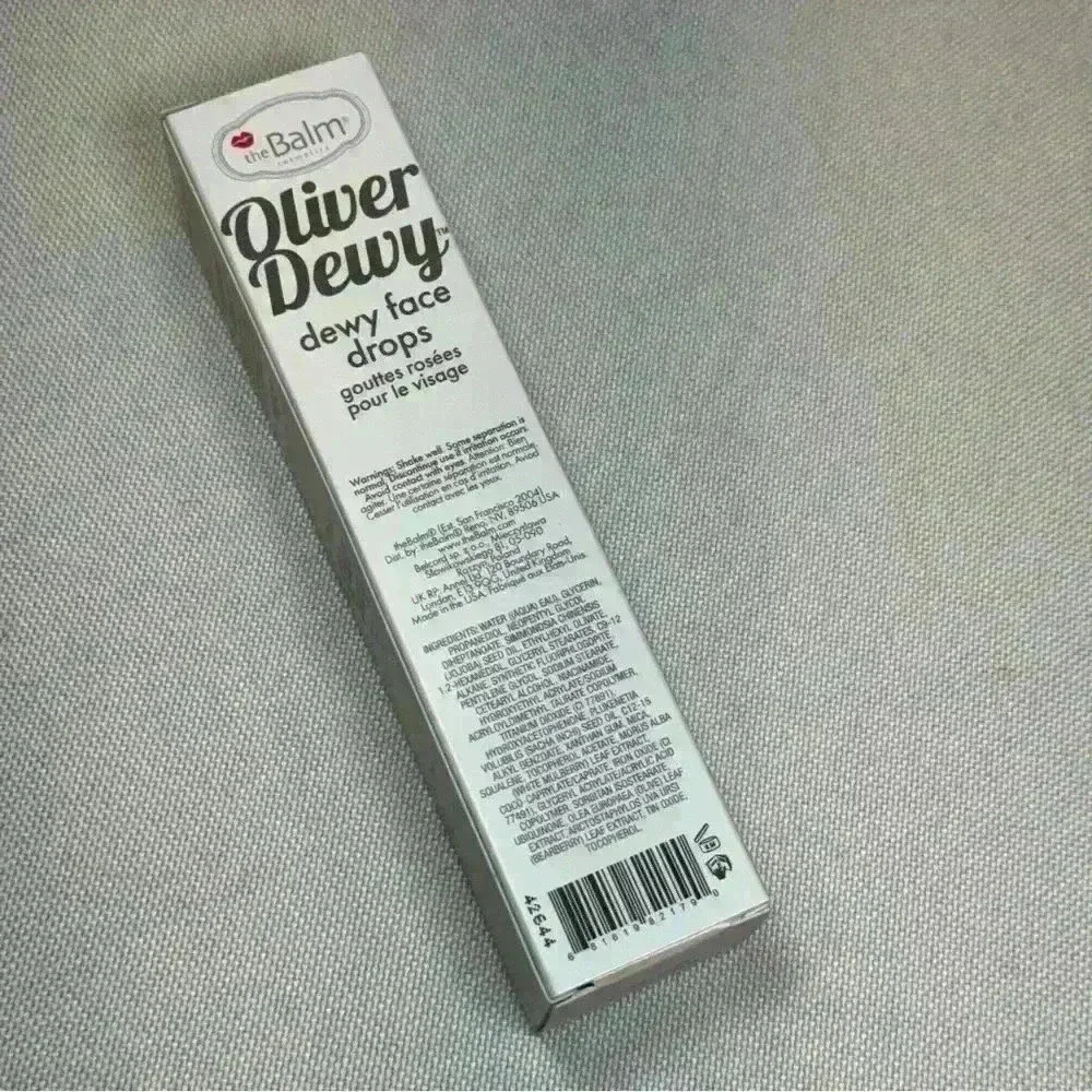 NWT The Balm Oliver Dewy Face Drops Color - Golden Glow